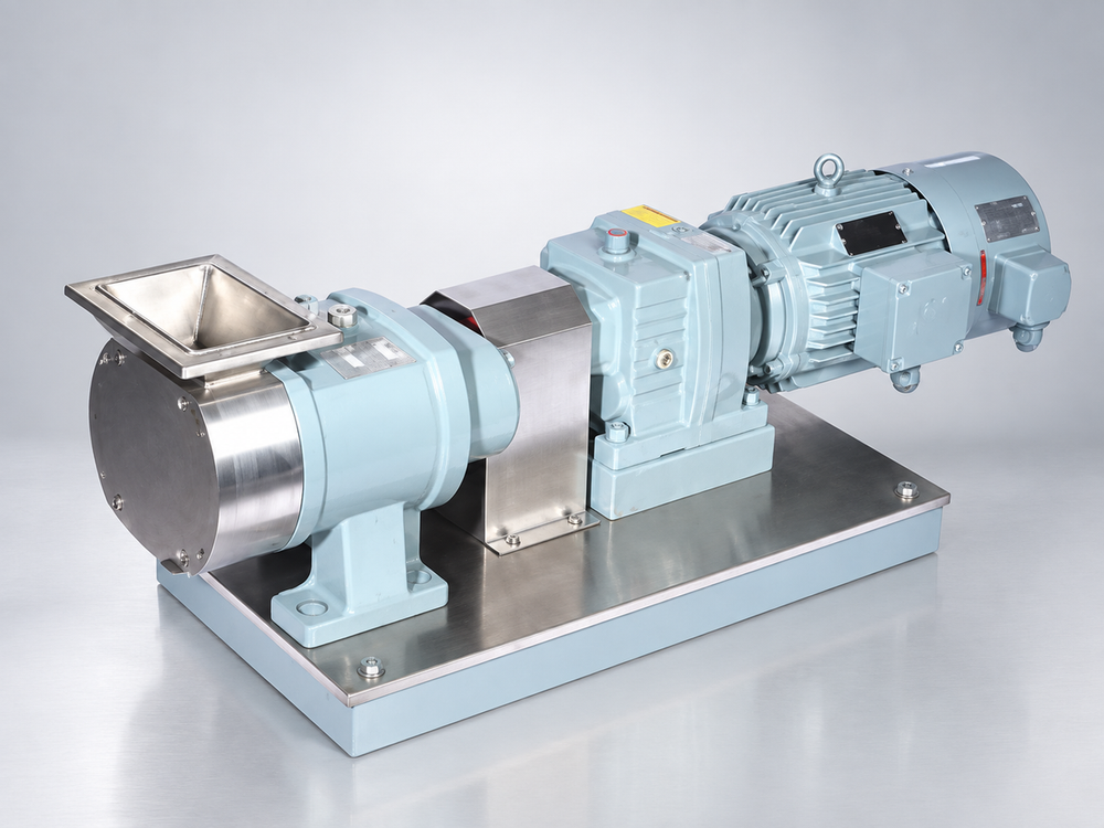 Chocolate Rotary Lobe Pump